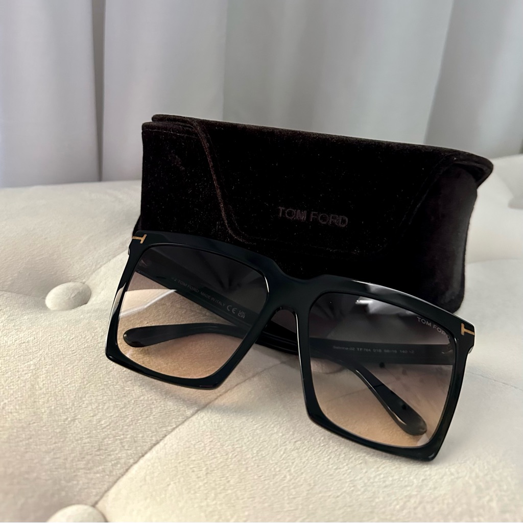Authentic Tom Ford Sabrina Square Sunglasses